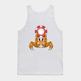 Crab Poker Poker chips Tank Top